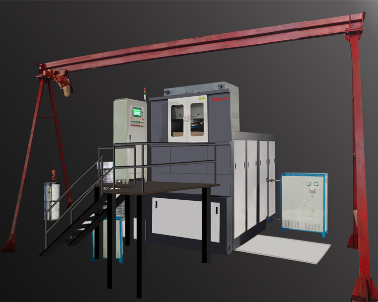 WDJ500/1200-300 Isostatic Press Operation Demonstration Video--Hongyu Machinery