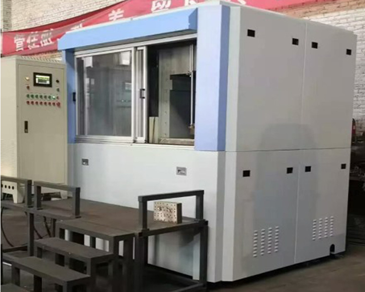 WDJ300-550-100 temperature isostatic press operation demonstration--Hongyu Machinery