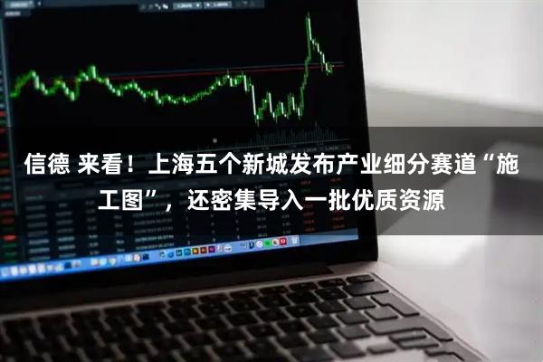 信德 来看！上海五个新城发布产业细分赛道“施工图”，还密集导入一批优质资源