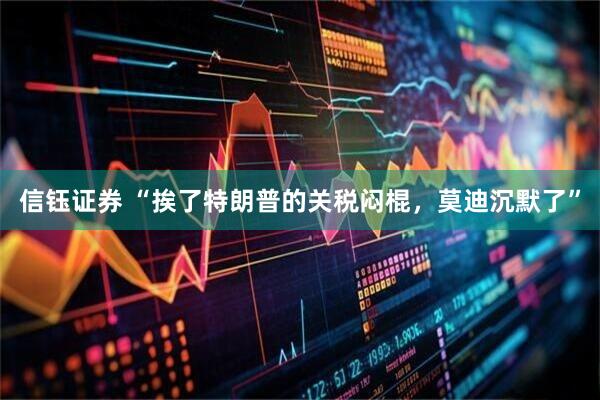 信钰证券 “挨了特朗普的关税闷棍，莫迪沉默了”