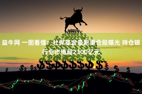 益牛网 一图看懂：社保基金最新重仓股曝光 持仓银行业市值超2300亿元